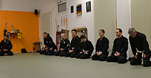 Meditation vor dem Training